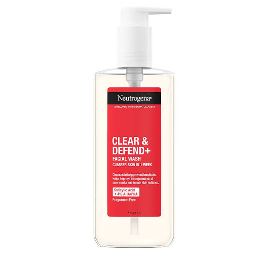 Neutrogena Clear And Defend + Facial Wash