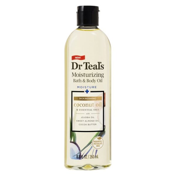 Dr Teals Moisturizing Bath And Body Oil Coconut Oil And Essential Oils