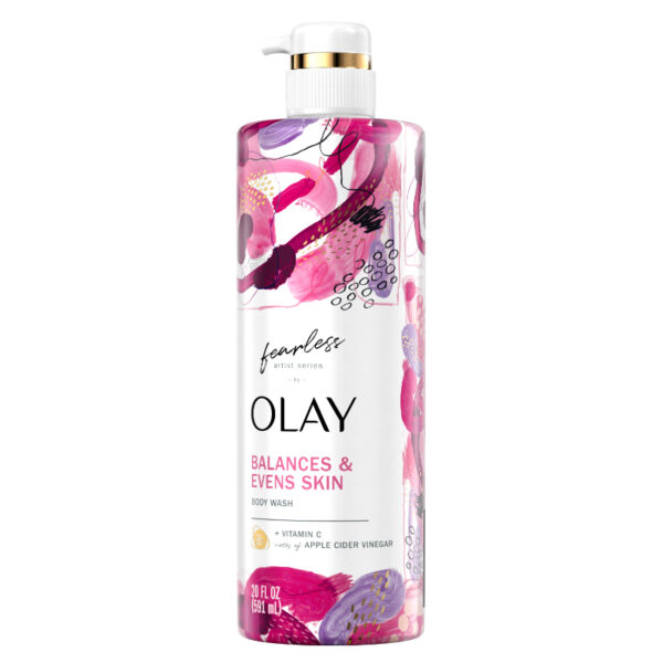 Olay Fearless Artist Series : Vitamin C +notes Of Apple Cider Wash