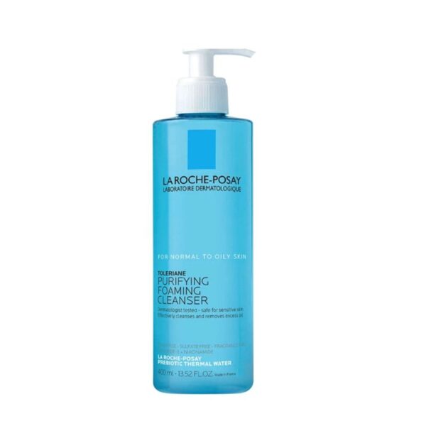 Order original La Roche-posay Toleriane Purifying Foaming Face Cleanser For Oily Skin 400ml in lagos Nigeria