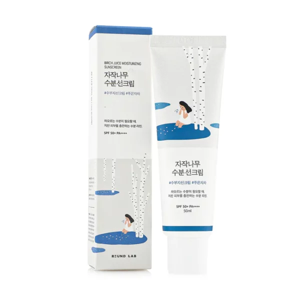 Order original Round Lab Birch Juice Moisturizing Sun Cream SPF50+ PA++++ 50ml in lagos Nigeria