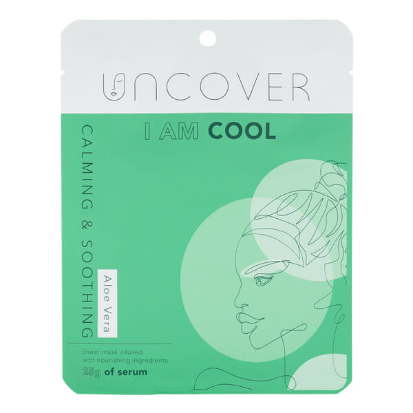Uncover Sheet Mask: I am cool - Aloe Vera