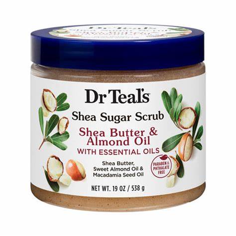 Dr Teals Shea Sugar Scrub - Shea Butter and Almond Oil