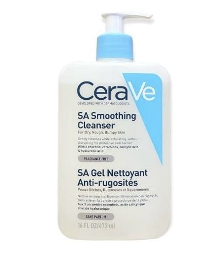 Cerave SA Smoothing cleanser