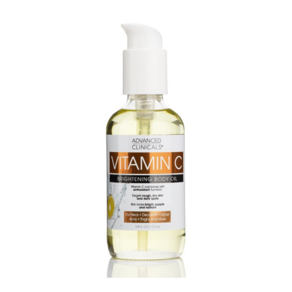 Order original Advanced Clinicals Vitamin C Brightening Body Oil – 112ml in lagos Nigeria