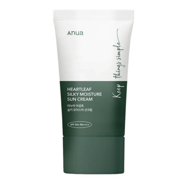 Order original Anua Heartleaf Silky Moisture Sunscreen - 50ml in lagos Nigeria