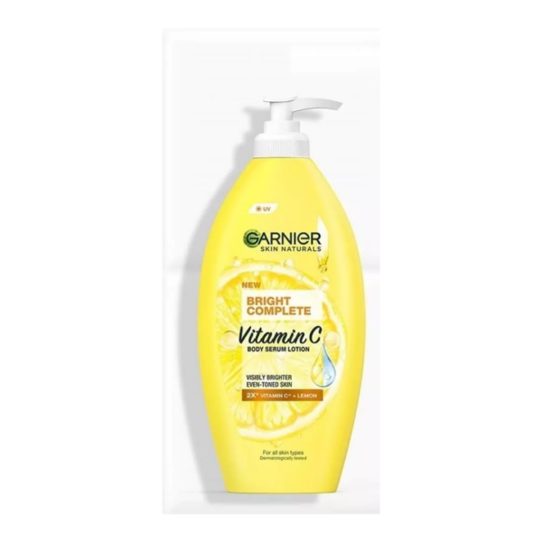 Order original Garnier Bright Complete Vitamin C Body Serum Lotion – 400ml in lagos Nigeria