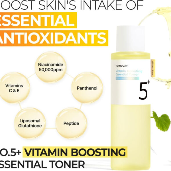 Order original Numbuzin No.5 Vitamin Boosting Essential Toner 200ml in lagos Nigeria