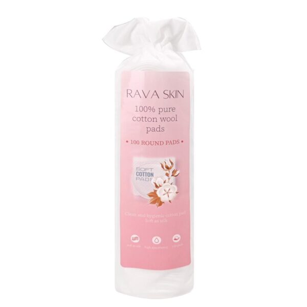 Order original RAVASKIN 100% Pure Cotton Wool Pads (100 pcs) in lagos Nigeria