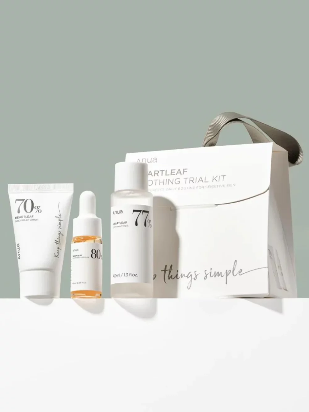 Order original Anua Heartleaf Soothing Trial Kit in lagos Nigeria