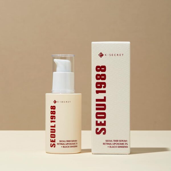 Order original K-Secret Seoul 1988 Retinal Serum: Retinal Liposome 2% + Black Ginseng 30ml in lagos Nigeria