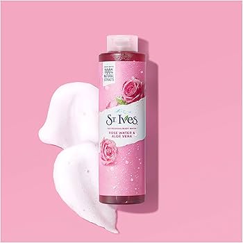 Order original St. Ives Rose Water & Aloe Vera Refreshing Body Wash 650ml in lagos Nigeria