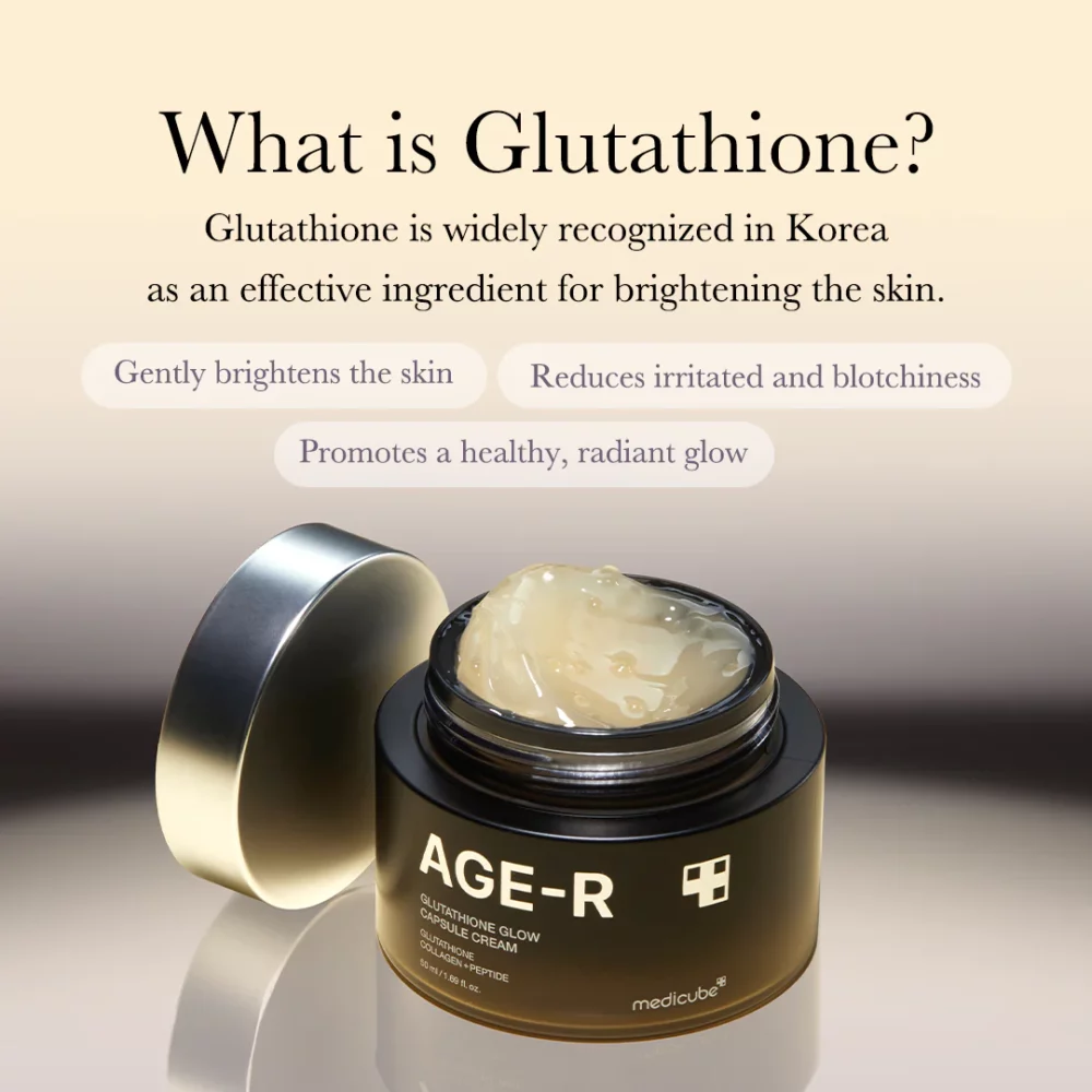 Order original Medicube AGE-R Glutathione Glow Capsule Cream 50ml in lagos Nigeria