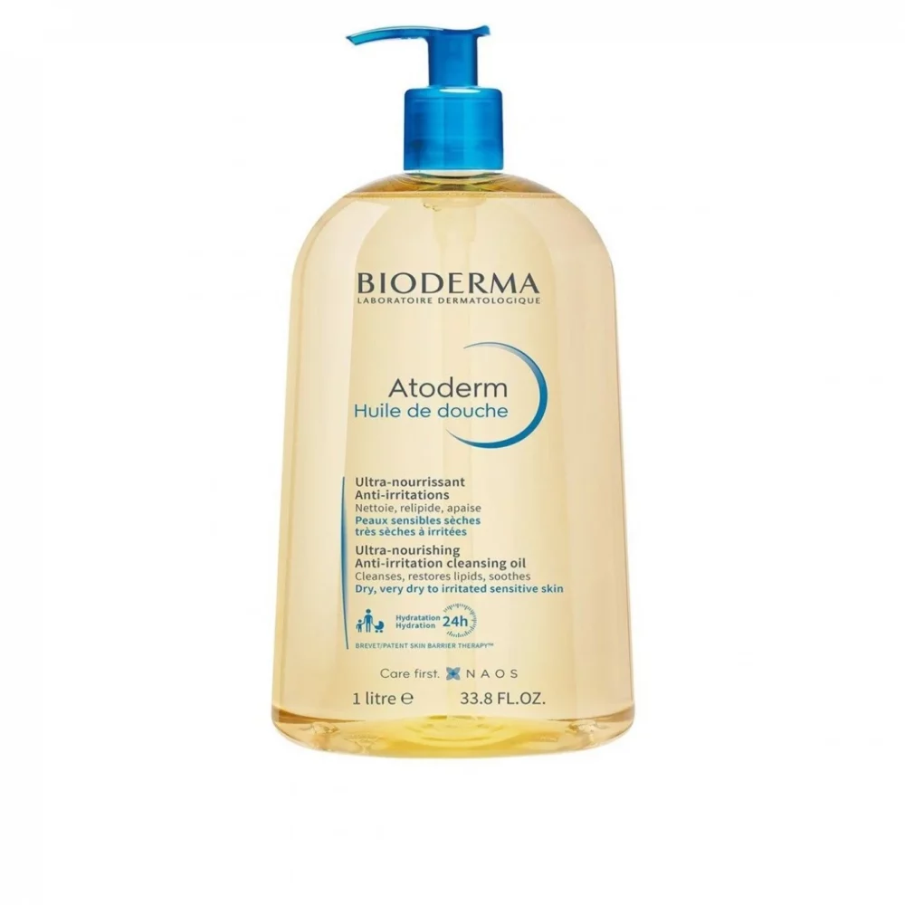 Order original Bioderma Atoderm Huile De Douche Ultra-Nourishing Shower Oil 1L in lagos Nigeria