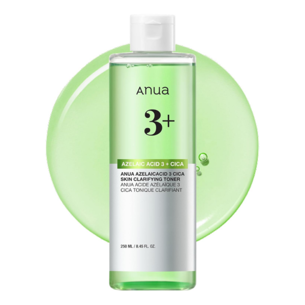 Order original Anua Azelaic Acid 3 Cica Skin Clarifying Toner - 250ml in lagos Nigeria