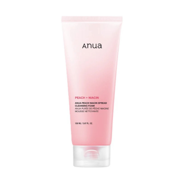 Order original Anua Peach Niacin Spread Cleansing Foam – 150ml in lagos Nigeria