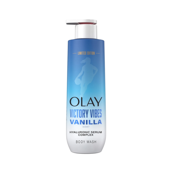 Order original Olay Victory Vibes Vanilla Scent Hyaluronic Serum Complex Body Wash – 591ml in lagos Nigeria